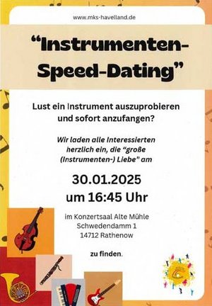 Instrumenten-Speed-Dating