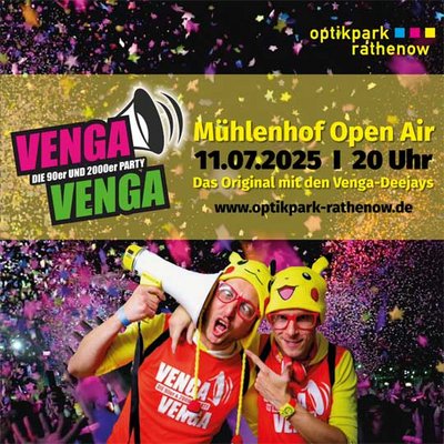 "VENGA VENGA - die 90er und 2000er Party"