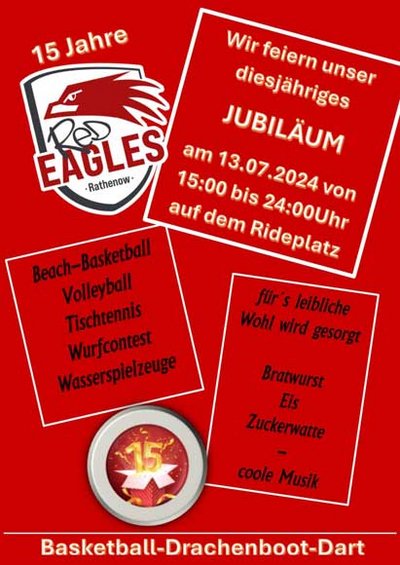 15 Jahre Red Eagles Rathenow