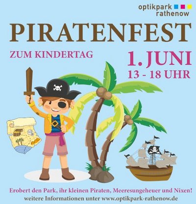 Piratenfest zum Kindertag