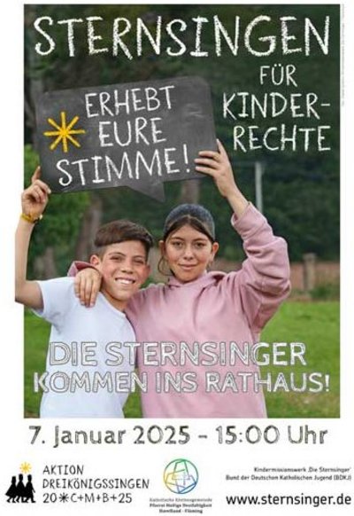 Erhebt eure Stimme! Sternsingen für Kinderrechte