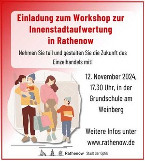 Workshop zur Innenstadtaufwertung