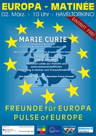 Europa-Matinée "Besondere Frauen Europas" mit dem Film "Marie Curie"