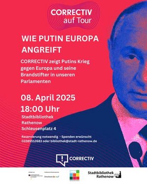 CORRECTIV auf Tour: Wie Putin Europa angreift