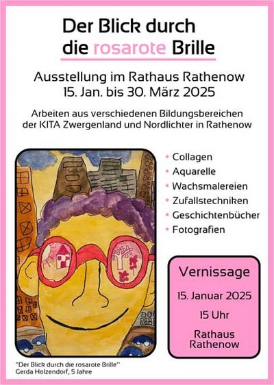 Vernissage Ausstellung "Der Blick durch die rosarote Brille"