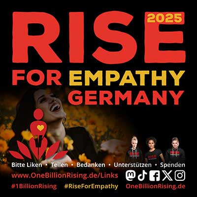 2025 – One Billion Rising – #Rise For Empathy